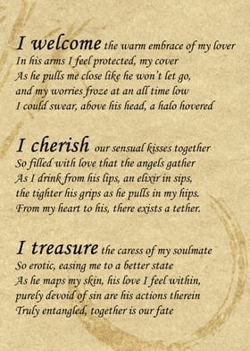 Love Poem on Parchment