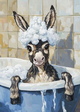 Donkey Bath Time