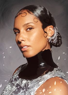 Alicia Keys Portrait