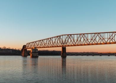 Chain of rocks bridge