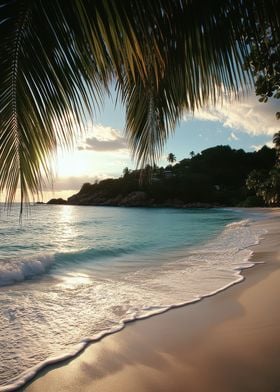 Tropical Beach Sunset