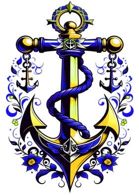 Anchor Tattoo Design