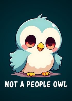 Socially Awkward Cute Owl