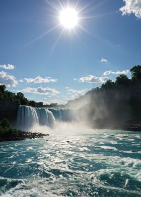 Waterfalls Landscape