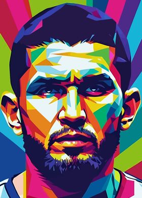 MMA Legend Pop Art Style