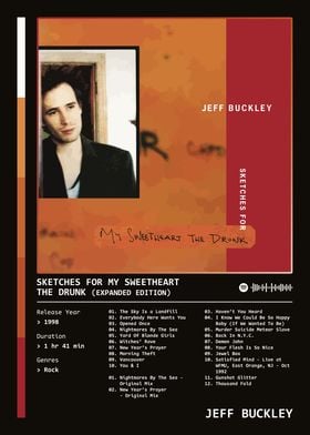 Sketches for My Sweetheart The Drunk (1998) Album by Jeff Buckley