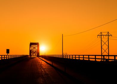 Chain of rocks bridge