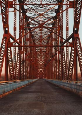 Chain of rocks bridge