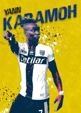 Yann Karamoh Football Poster