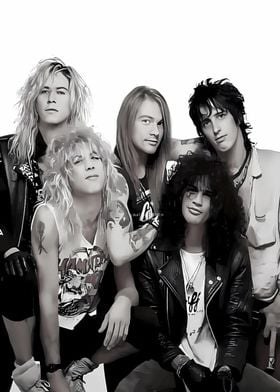 Guns N' Roses Band Photo