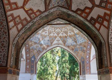 Ornate Archway with Intricate Tilework