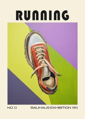 Running Bauhaus Art