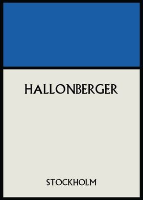 Hallonberger Stockholm Logo