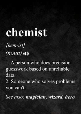 Chemist Job Definition