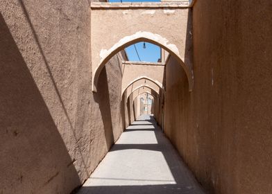 Arched Alleyway in Iran