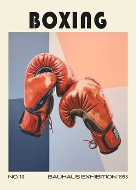 Boxing Gloves Bauhaus Vintage