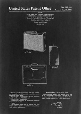 Fender Amplifier Patent