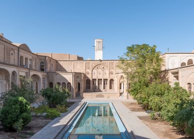 Traditional Persian Courtyard