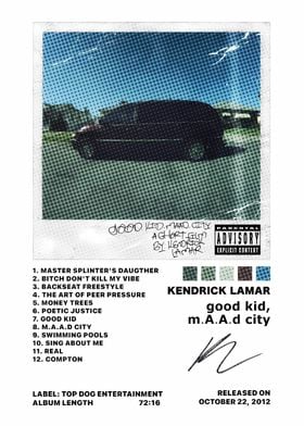 Kendrick Lamar Album Cover