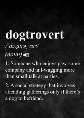 Dogtrovert Dog Lover