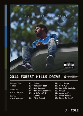 2014 Forest Hills Drive (2014) Album by J. Cole