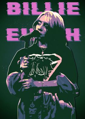 Billie Eilish Digital Art