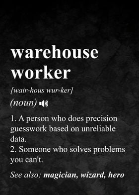 Warehouse Worker Definition