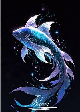 Pisces Zodiac Fish