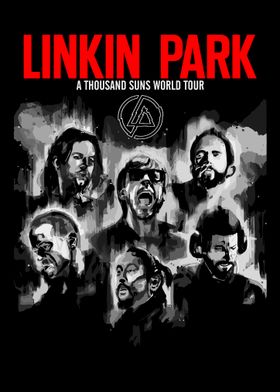 Linkin Park World Tour Poster