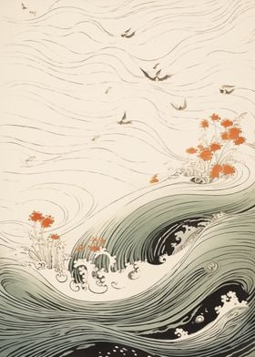 Japanese Wave Art Print