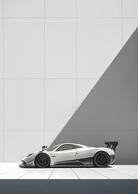 Pagani supercar art