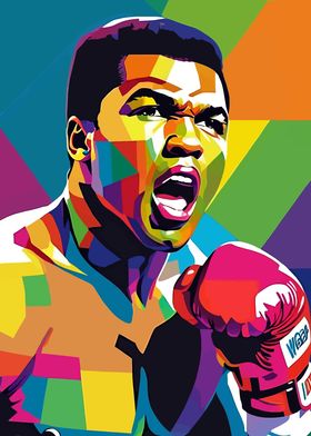 Muhammad Ali Pop Art