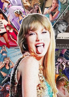 Taylor Swift Collage