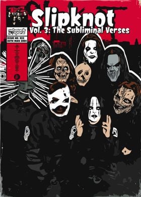 Slipknot Vol. 3 Comic Cover