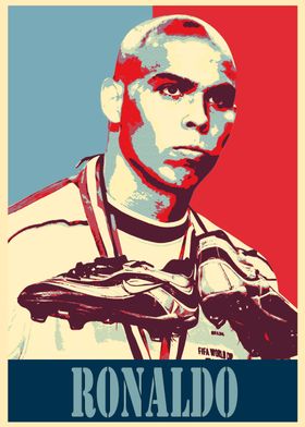 Ronaldo Football Poster