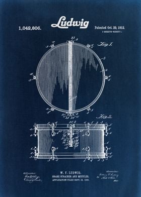 Ludwig Snare Drum Patent