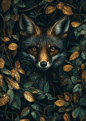 Fox in the Foliage