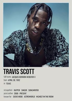 Travis Scott Poster