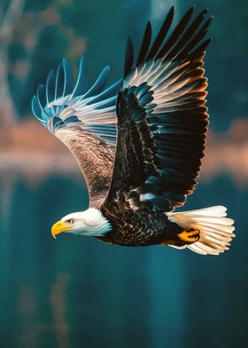 Bald Eagle in Flight