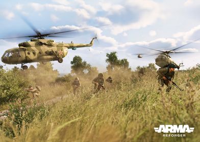 ARMA Reforger: Helicopter Assault