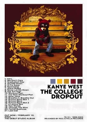 Kanye West College Dropout Album Cover