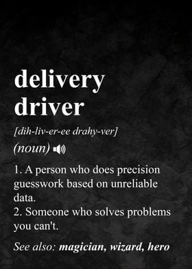 Delivery Driver Definition