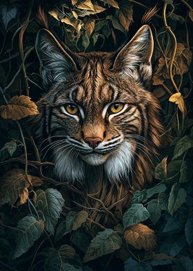 Lynx in the Foliage