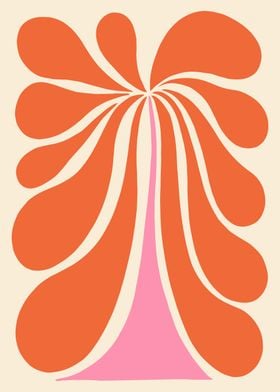 Abstract Flower Art Print