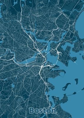 Boston City Map