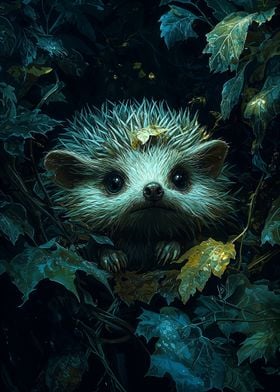 Hedgehog in the Woods