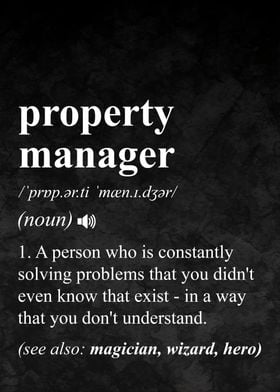 Property Manager Definition