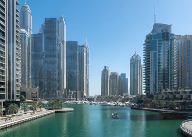 Dubai Marina Skyline