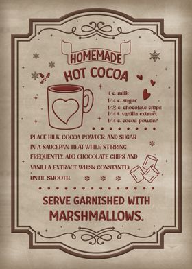 Homemade Hot Cocoa Recipe