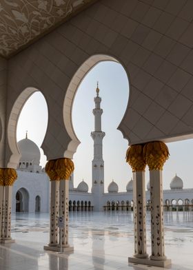 Mosque Courtyard View